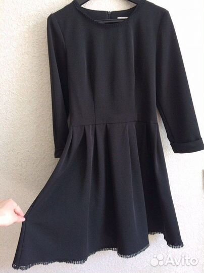 Платье черное 42 размер