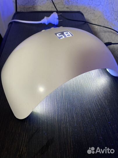 Набор для маникюра с лампой