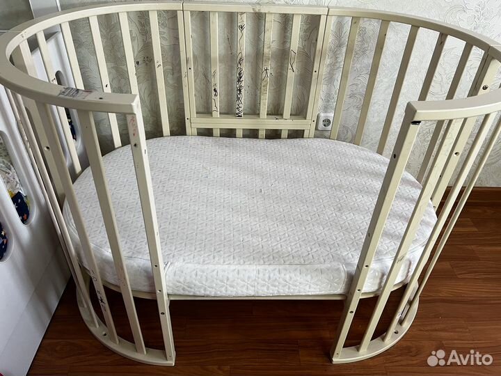 Детская кроватка круглая бу