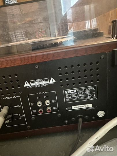 Виниловый проигрыватель teac LP-R500A
