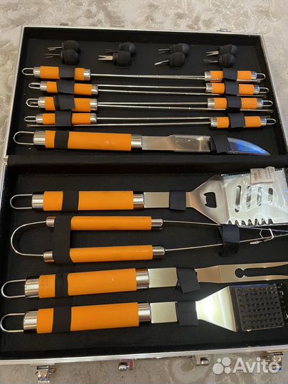 Набор для гриля и барбекю в кейсе