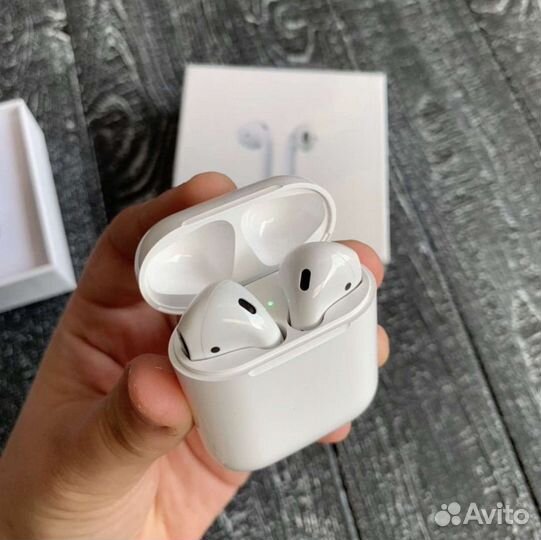 Беспроводные наушники apple airpods 1