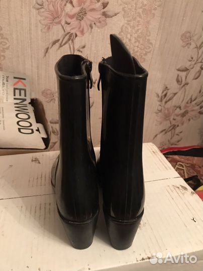 Женские, резиновые сапожки