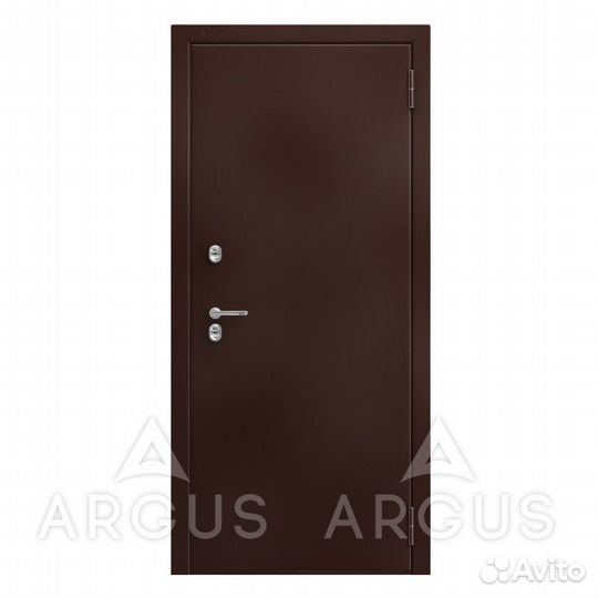 Уличная дверь Коричневый молоток /Дуб европейский