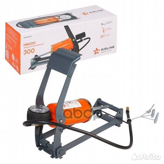 Насос ножной 1-цилиндровый airline PA30001 airline