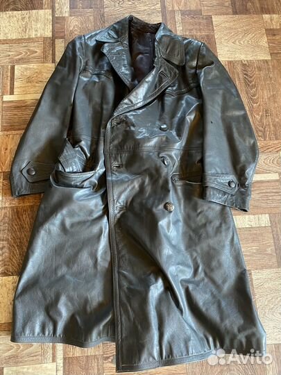 Плащ мужской кожа натуральная