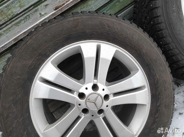 Диски и зимние шины Mercedes GL