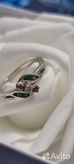 Серебряное кольцо женское