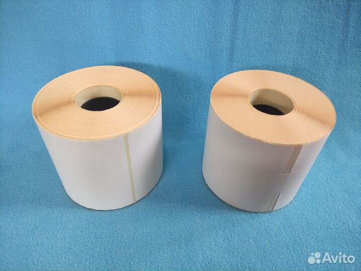 Термоэтикетки 100х150 мм. 250 шт. в рулоне Эко