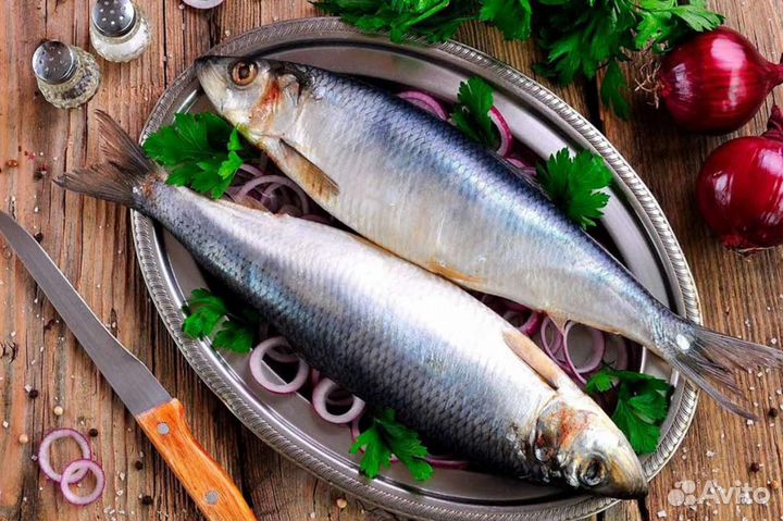 Сельдь слабосоленая. Селедка слабосоленая