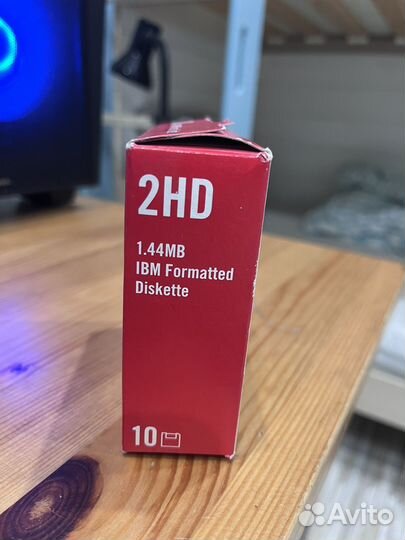 Дискеты imation 1.44 MB IBM formatted