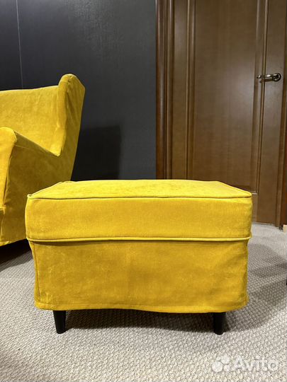 Чехол для пуфа Страндмон (икеа)