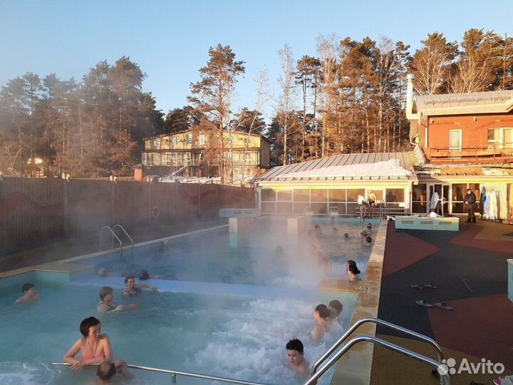 Тур на горячие источники базы Верхний бор Тюмень