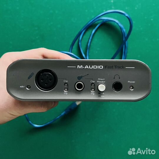 Внешняя звуковая карта m audio fast track
