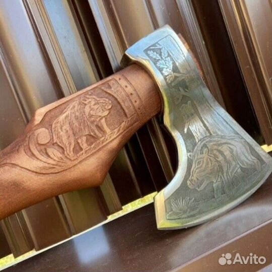 Топор Ручной работы кабан Чехол в подарок
