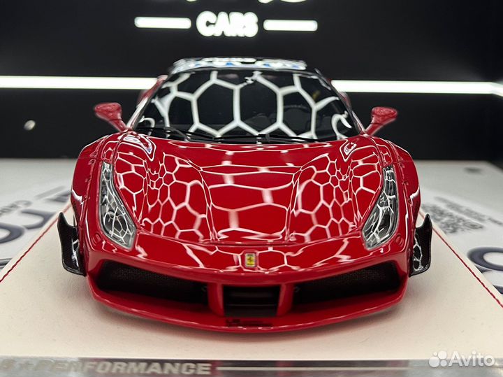 Davis & Giovanni DG Ferrari 488 GTB LB 1:18