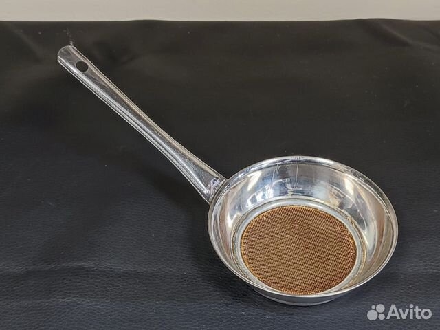Ситечко с ручкой нержавейка купить в Перми | Хобби и отдых | Авито