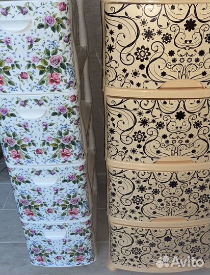 Пластиковые комоды б/у