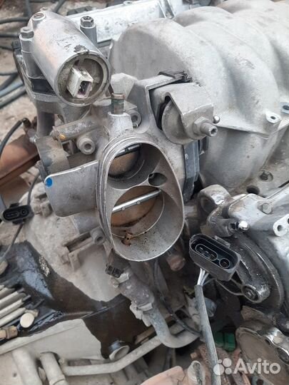 Заслонка дроссельная Ауди А8 d2 \ 4d ABZ 4.2
