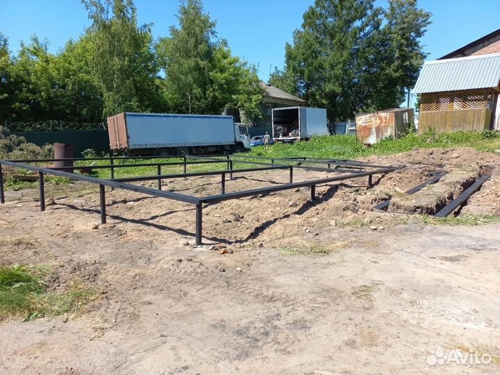 Монтаж винтовых свай