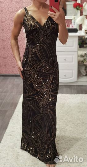 Вечернее платье в пол 42 44