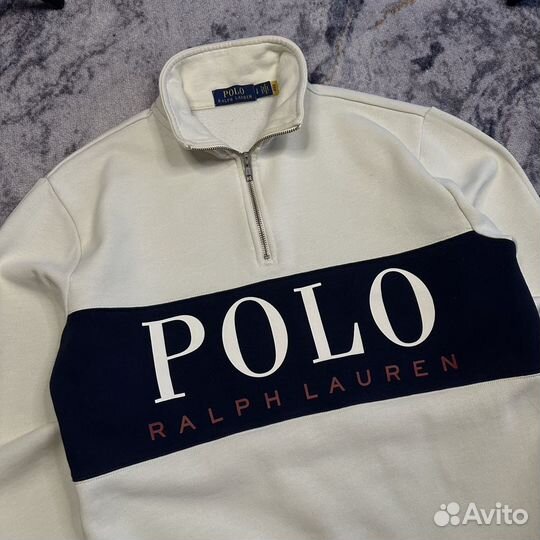 Джемпер на молнии ralph lauren polo оригинал