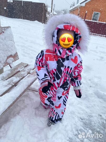 Зимние комбенизоны на двойню