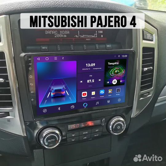 Магнитола Mitsubishi Pajero 4 V80 V90 CT232m