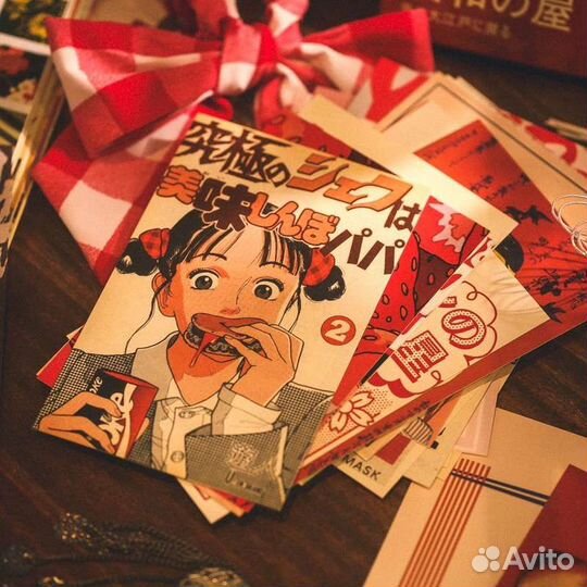 Открытка аниме