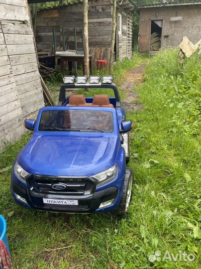 Детский электромобиль бу ford двухместный