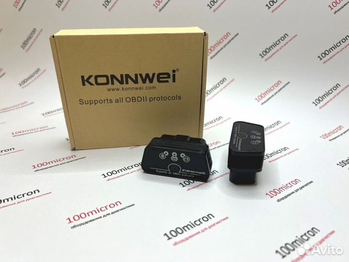 Сканер Konnwei KW903 OBD2 v.1,5 Pic18F25K80 ELM327