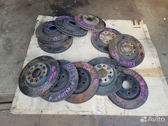 Диски тормозные nissan x-trail t31