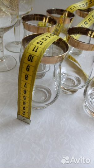 Фужеры, стопки большие бу по