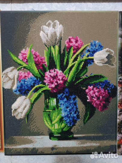 Алмазная мозаика 40 на 50 готовая