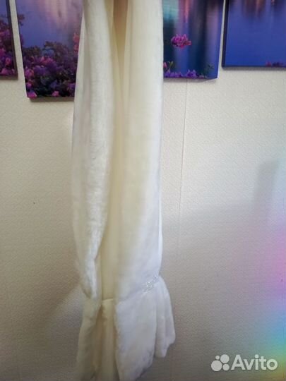 Свадебная меховая накидка