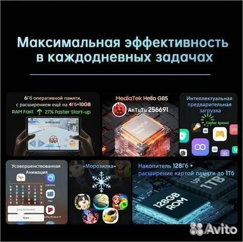 Blackview tab 13 6/128GB LTE, новый