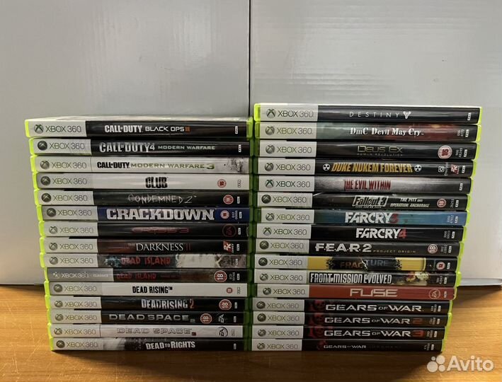Xbox 360 экшн игры, стрелялки