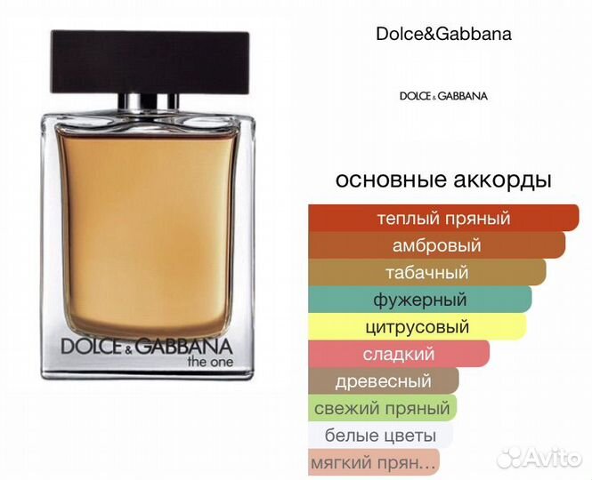 Туалетная вода мужская Dolce&Gabbana The One 30 ml