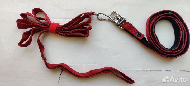 Поводок с мягким ошейником