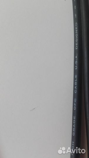 Аудио межблочный кабель USA и ещё