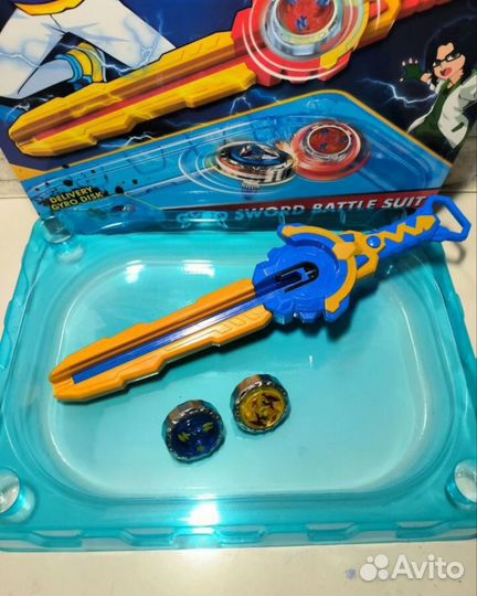 Инфинити Надо Арена, Меч, 2 светящихся волчка