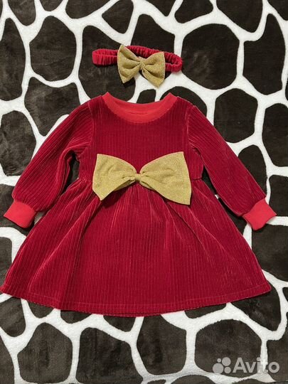 Платье для девочки 86