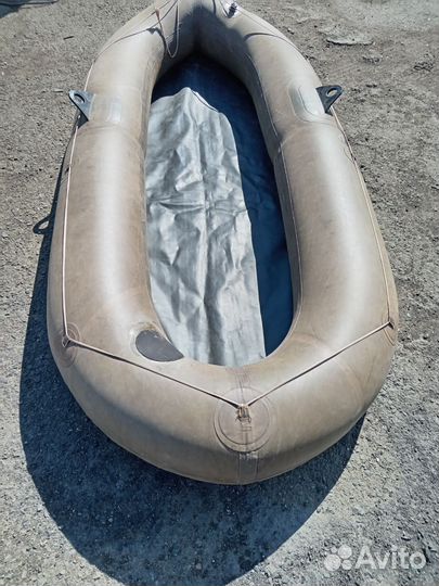 Надувная лодка резиновая бу