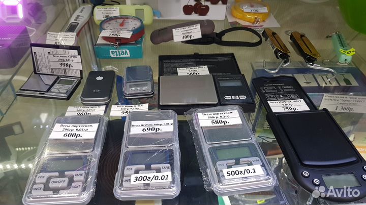 Электронные весы (от 0.1г до 500г). Ассортимент