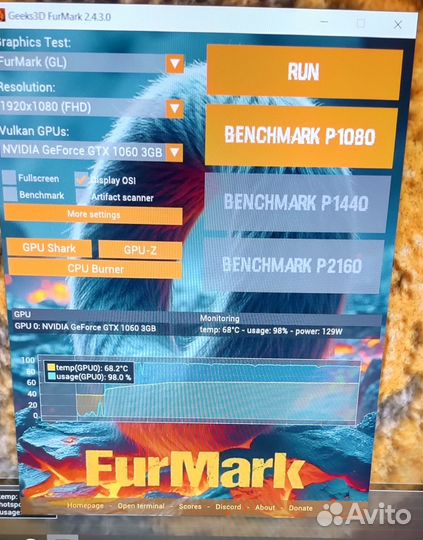 Видеокарта gtx 1060 3 gb