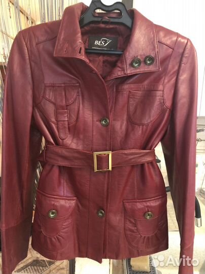 Натуральная коженная куртка