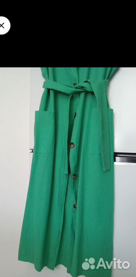 Платье женское лён 42 бу