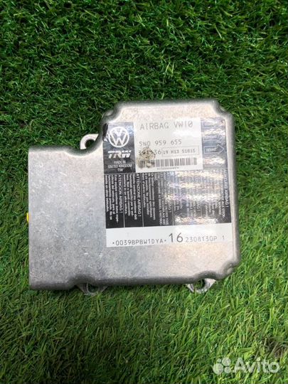 Блок управления (эбу), Подушками безопасности volk