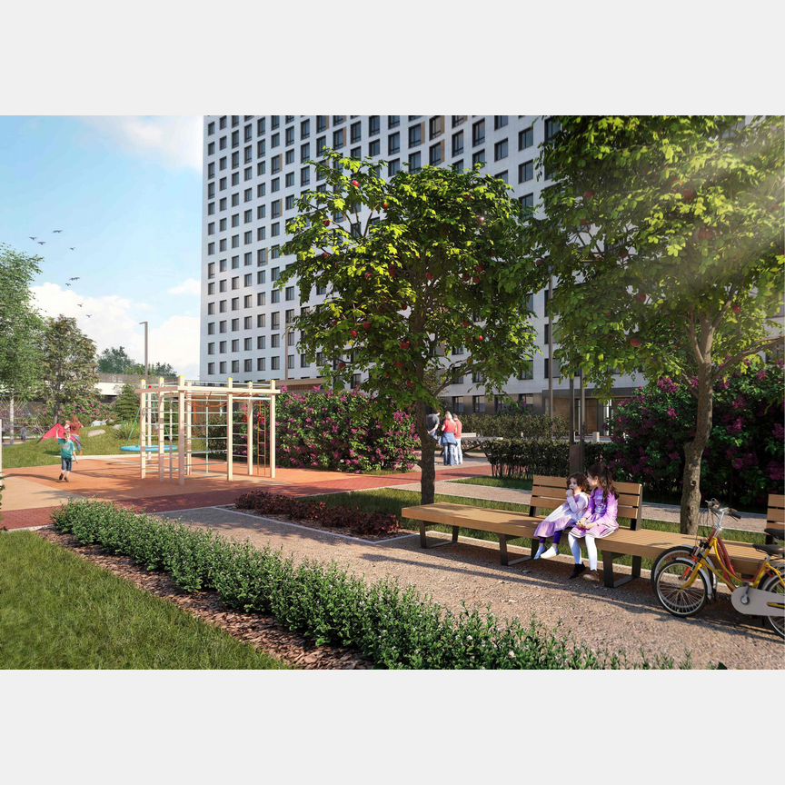 2-к. квартира, 67,1 м², 6/18 эт.