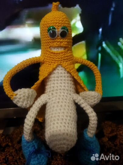 Вязаный,Банан -хулиган